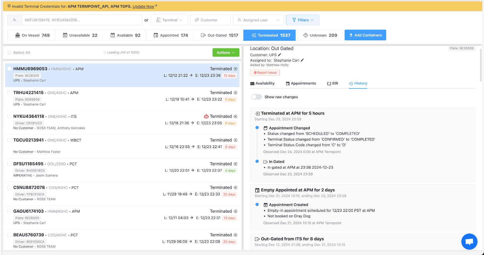 Dray Dog Smart Schedule Functionality