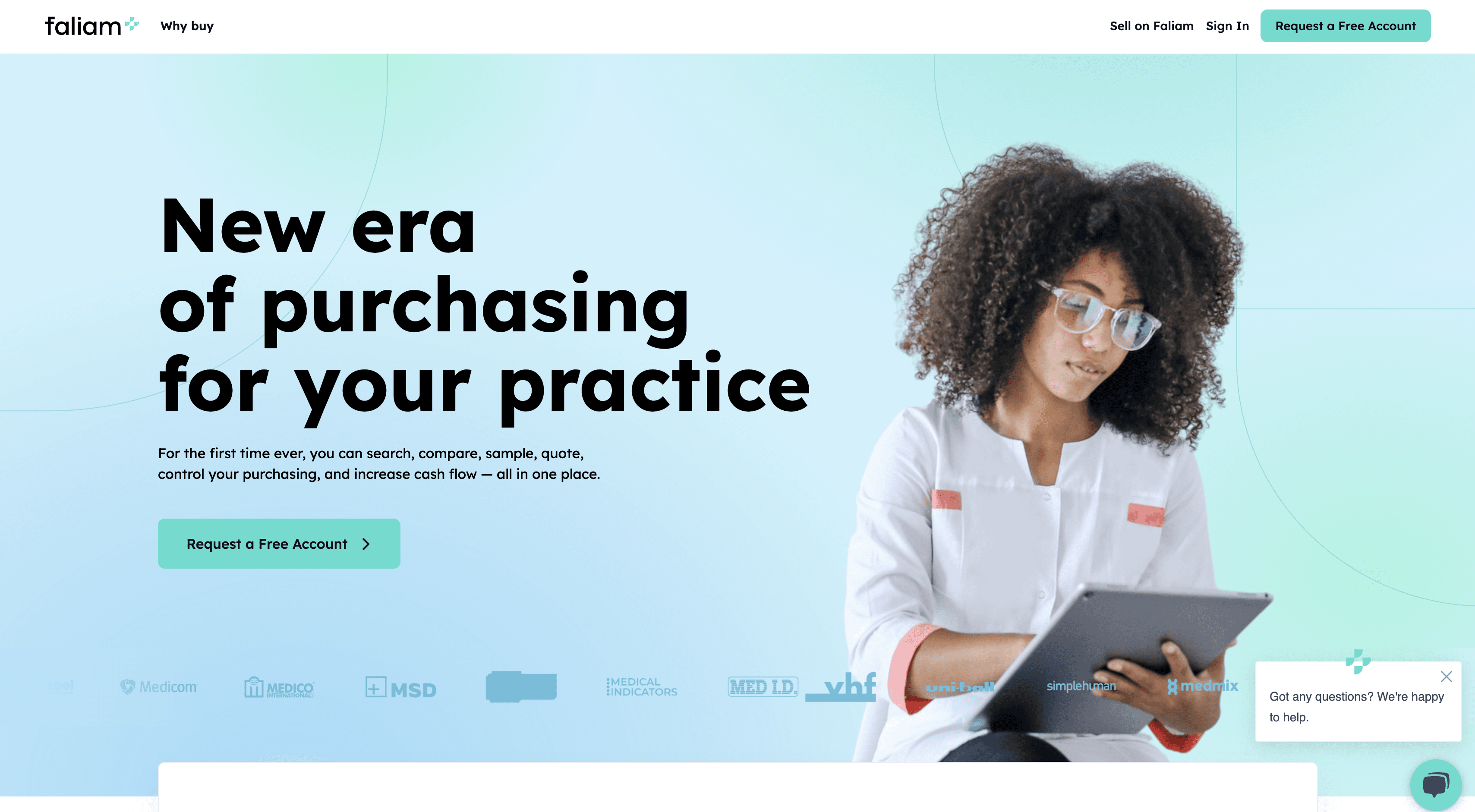 Faliam Dental Homepage