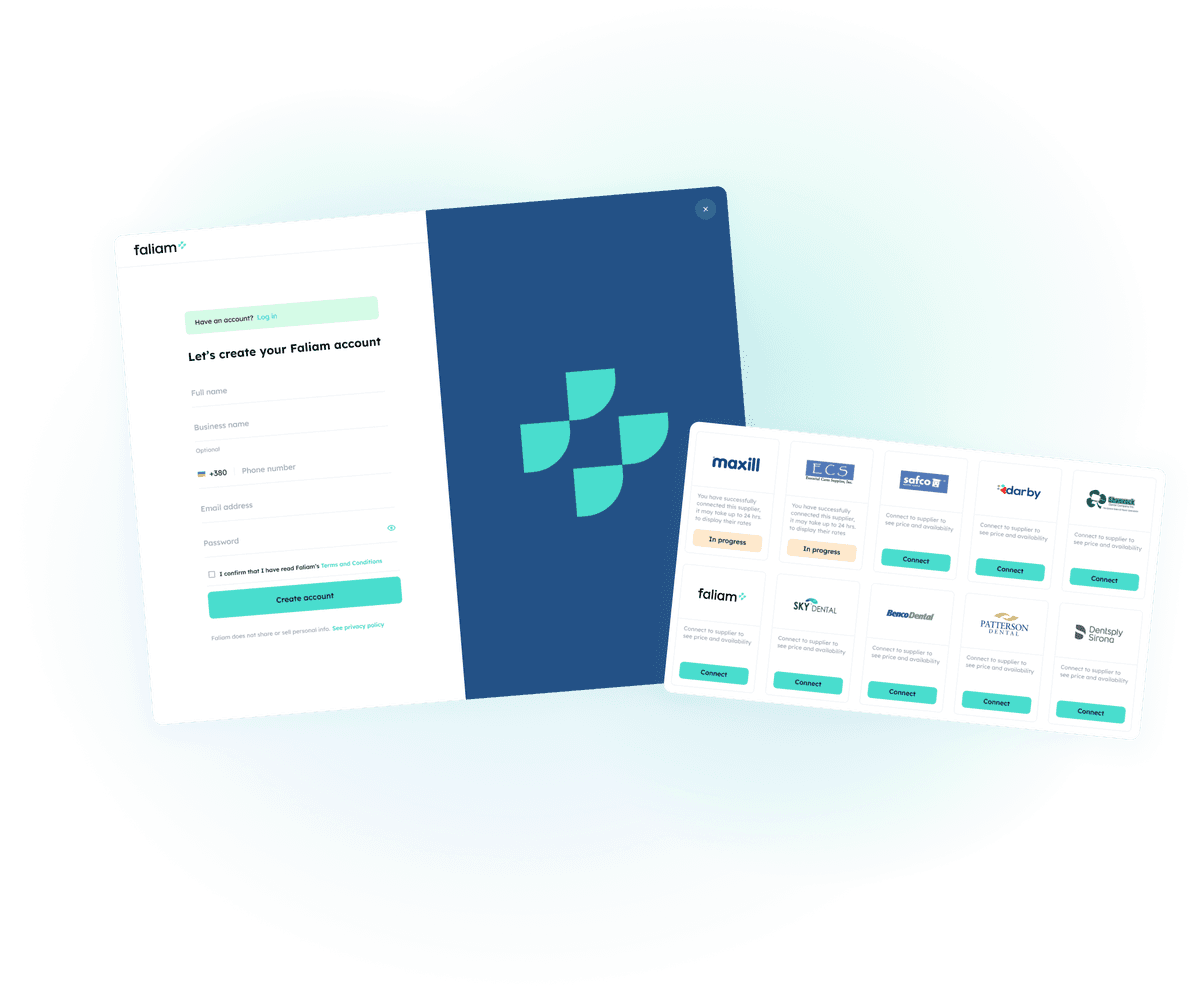 Faliam Dental Login and SignUp